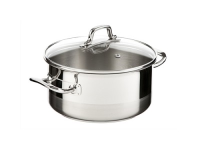 Zväčšiť obrázok PROFESSIONAL Nerezový kastrólik so sklenenou pokrievkou, priemer 18cm, objem 2.0l