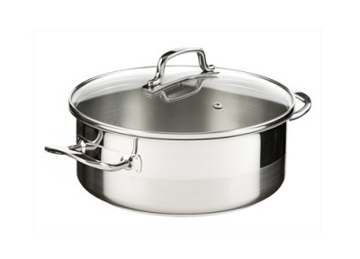Zväčšiť obrázok PROFESSIONAL Nerezový kastrólik so sklenenou pokrievkou, priemer 22cm, objem 3.0l