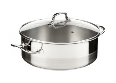 Zväčšiť obrázok KOLIMAX Nerezový kastrólik so sklenenou pokrievkou, priemer 26cm, objem 4.5l