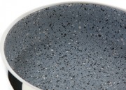 KOLIMAX Panvica s nepriľnavým povrchom šedý GRANITEC s rukoväťou  priemer 22 cm, objem 1.5 l