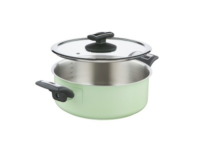 KOLIMAX Rendlík COMFORT GREEN s poklicí, průměr 22 cm, objem 3.0l