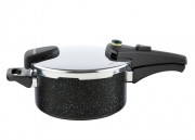 KOLIMAX Tlakový hrnec BIOMAX s BIO ventilem, průměr 22cm, objem 4 l, BLACK GRANITEC