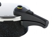 KOLIMAX Tlakový hrnec BIOMAX s BIO ventilem, průměr 22cm, objem 4 l, BLACK GRANITEC