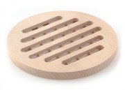 KOLIMAX Buková odkladacia doska DPHK 195 priemer 19.5 cm