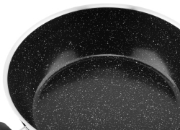 KOLIMAX Pánev CERAMMAX PRO COMFORT, s rukojetí a úchytem,
 s poklicí, průměr 26 cm, černý GRANIT